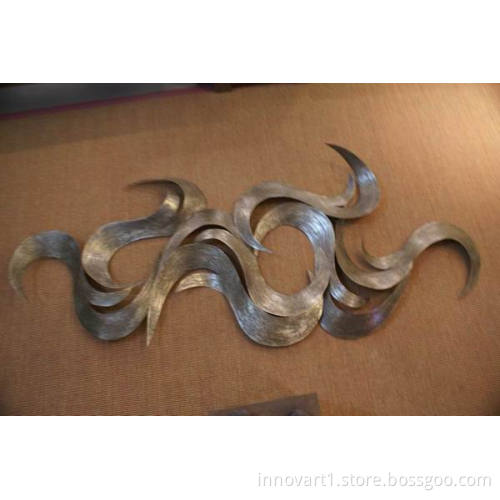 Large metal wall sculpture